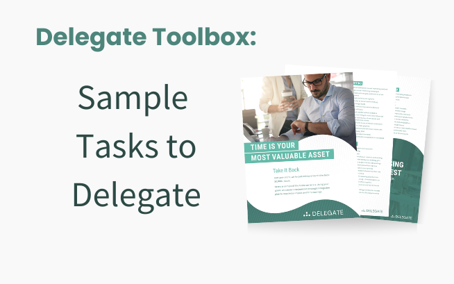 Sample Tasks to Delegate