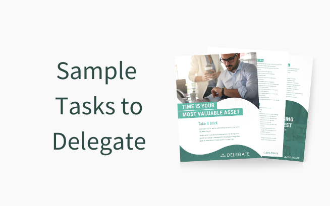 Toolbox: Sample Tasks to Delegate